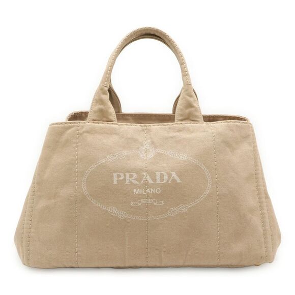 Prada CANAPA Canvas Tote Bag